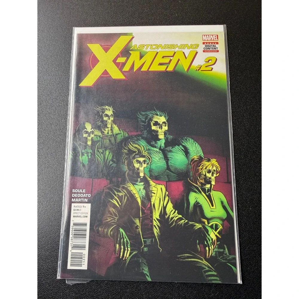Marvel Astonishing X-Men‎ 2 2017 Charles Soule Mike Deodato Jr Psylocke Gambit